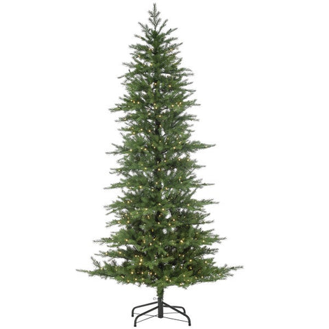 LED Natural Cut Nottingham Pine, 7.5 ft. - Avenue of Oaks Decor