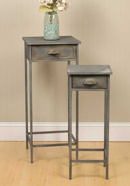 Set Of Two Bedside Tables - Avenue of Oaks Decor