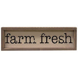 Farm Fresh Wooden Sign - Avenue of Oaks Decor