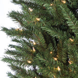 New England Pine Tree, 7.5 ft., 800 UL Clear Lights - Avenue of Oaks Decor