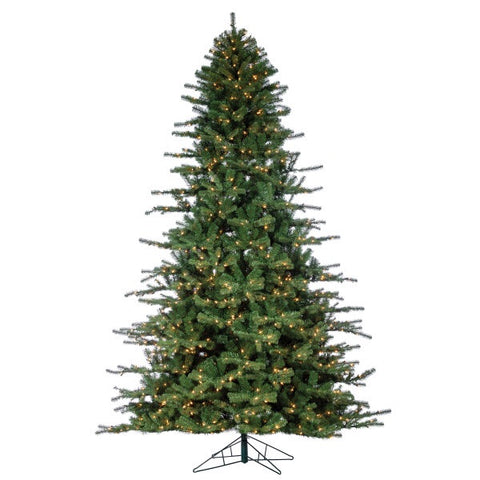 Layered Norfolk Pine, 9 ft., 1400 UL Clear Lights - Avenue of Oaks Decor