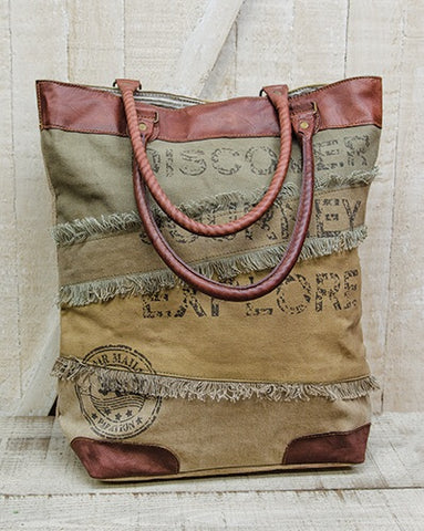 JOURNEY CANVAS TOTE BAG - Avenue of Oaks Decor