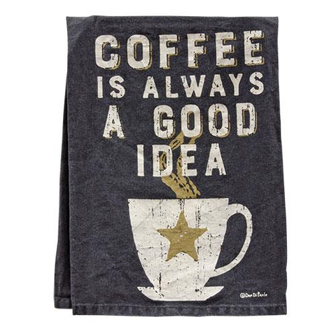 Coffee Decor Dish Towel - Avenue of Oaks Decor