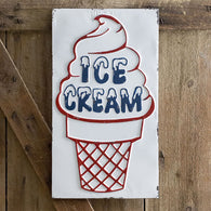 Ice Cream Sign - Avenue of Oaks Decor