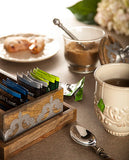 The GG Collection Gracious Goods Wood And Metal Cream And Sugar Set Heritage Collection - Avenue of Oaks Decor