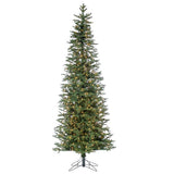 Natural Cut Narrow Jackson Pine Artificial Christmas Tree - Avenue of Oaks Decor