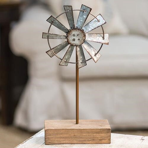 WINDMILL FINIAL, 10 inches - Avenue of Oaks Decor