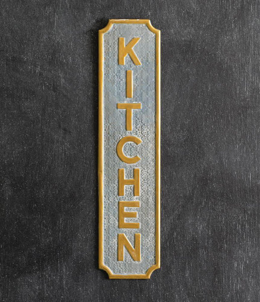 Kitchen Metal Wall Sign - Avenue of Oaks Decor