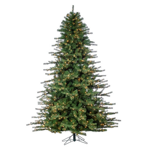 Layered Norfolk Pine, 7.5 ft., 1000 UL Clear Lights - Avenue of Oaks Decor