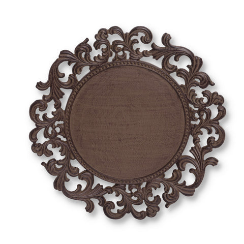 The GG Collection Gracious Goods Acanthus Leaf Chargers - Avenue of Oaks Decor