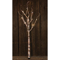 BIRCH WRAPPED LED LIGHTED BATTERY OPERATED BRANCH, SET OF 3 - Avenue of Oaks Decor