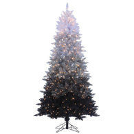 Vintage Black Ombre Spruce 7.5 ft., 600 UL Clear Lights, 1364 Tips, 48 in. Base Width - Avenue of Oaks Decor