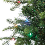 LED Natural Cut Color Changing Santa Fe Pine, 7.5 ft., 250 UL Dual Color Changing LED Lights - Avenue of Oaks Decor